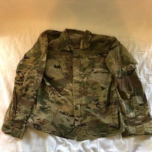 Army OCP Multicam Large Long Blouse Top L